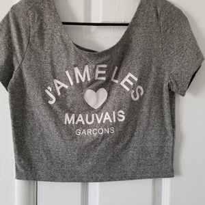 NWT Forever 21 crop top Large